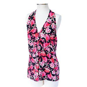 Nine-West Silky Halter Blouse